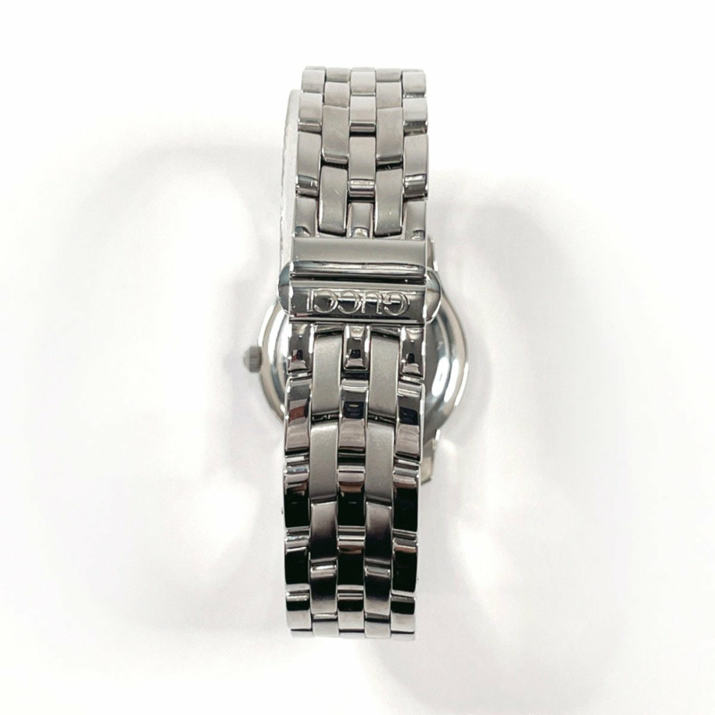 GUCCI 5500L 手錶 不鏽鋼/不鏽鋼 銀色石英錶盤 女款-2