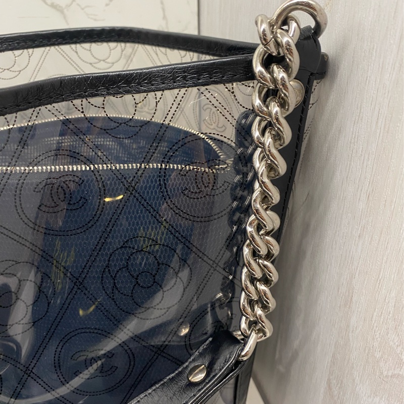 CHANEL |Pre-Owned PVC Camellia 水桶包-3