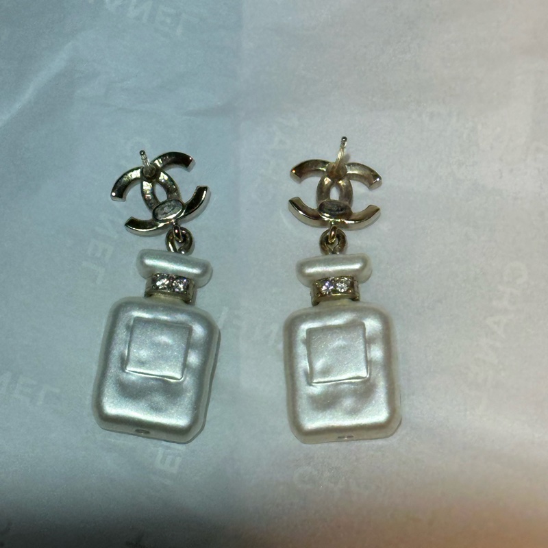 Chanel 22s 香水瓶5號耳環-2