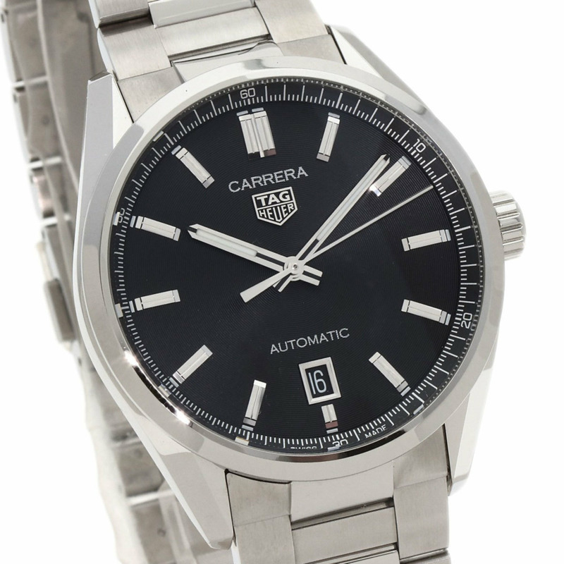 泰格豪雅 WBN2110.BA063 Carrera Calibre 5 腕錶 不鏽鋼 SS 男款 HEUER-3