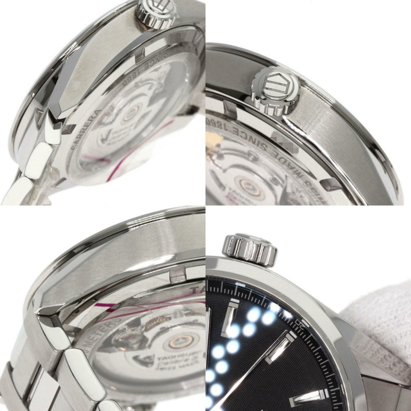 泰格豪雅 WBN2110.BA063 Carrera Calibre 5 腕錶 不鏽鋼 SS 男款 HEUER-8