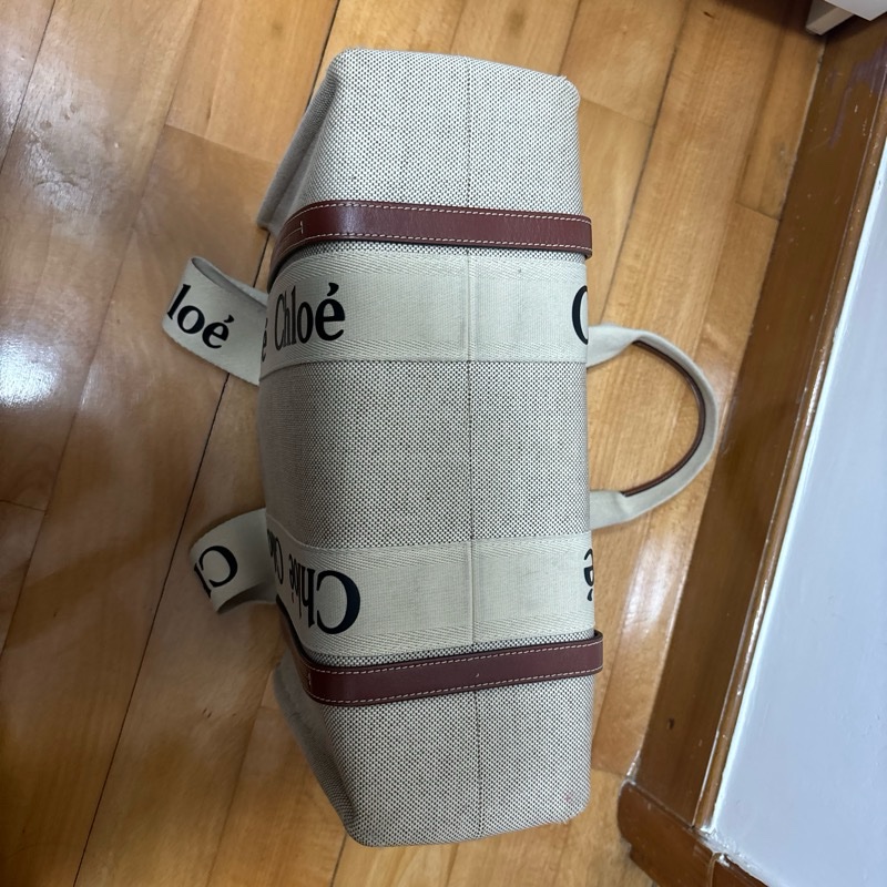 Chloe Woody Tote Medium-2