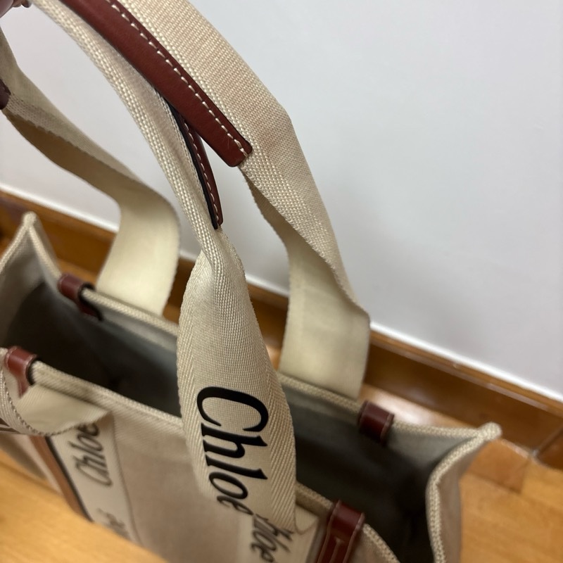 Chloe Woody Tote Medium-4