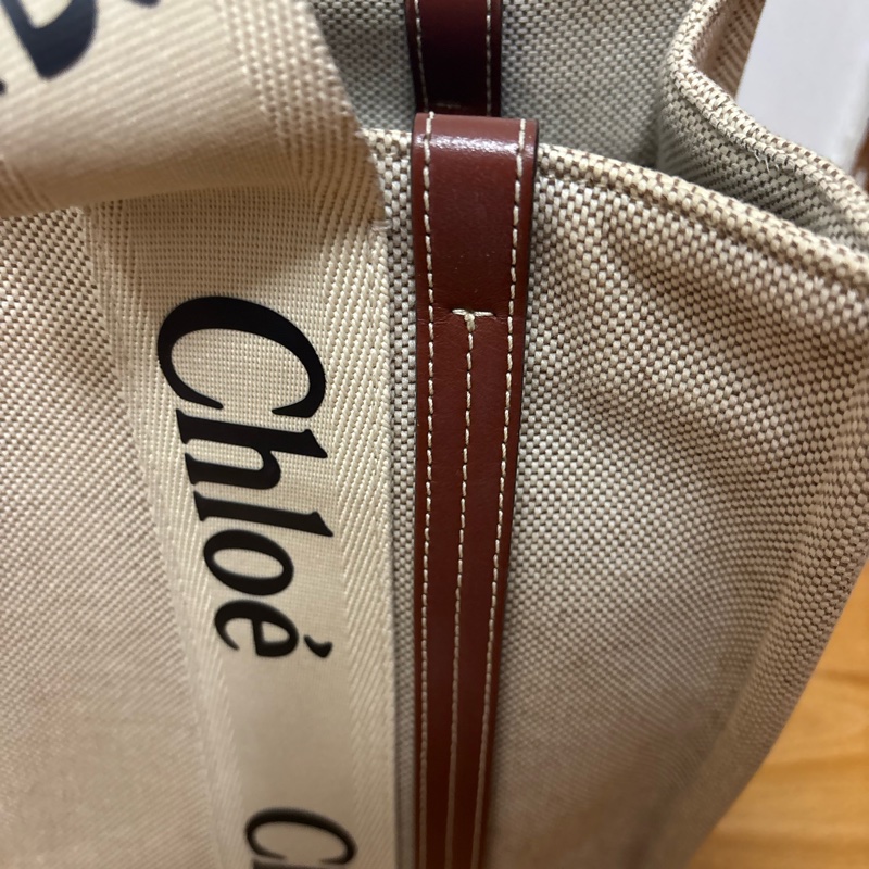 Chloe Woody Tote Medium-11
