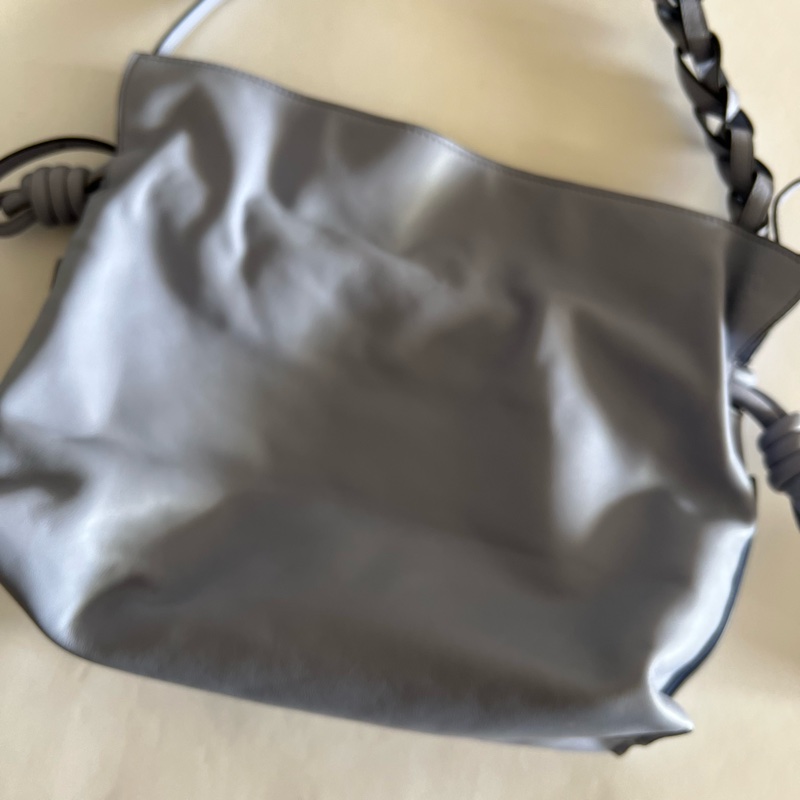 LOEWE flamenco 淺藍色福袋包(中號)-23