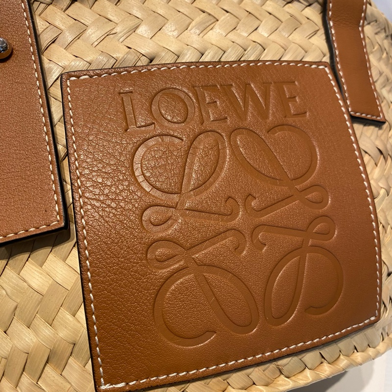 LOEWE Basket Bag小號草編包/小編織籃-4