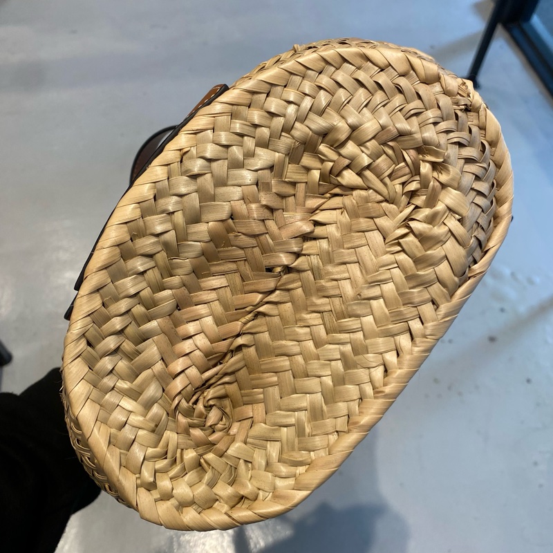 LOEWE Basket Bag小號草編包/小編織籃-5