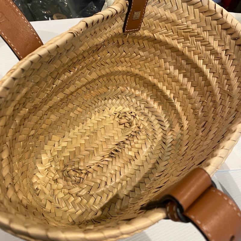 LOEWE Basket Bag小號草編包/小編織籃-6