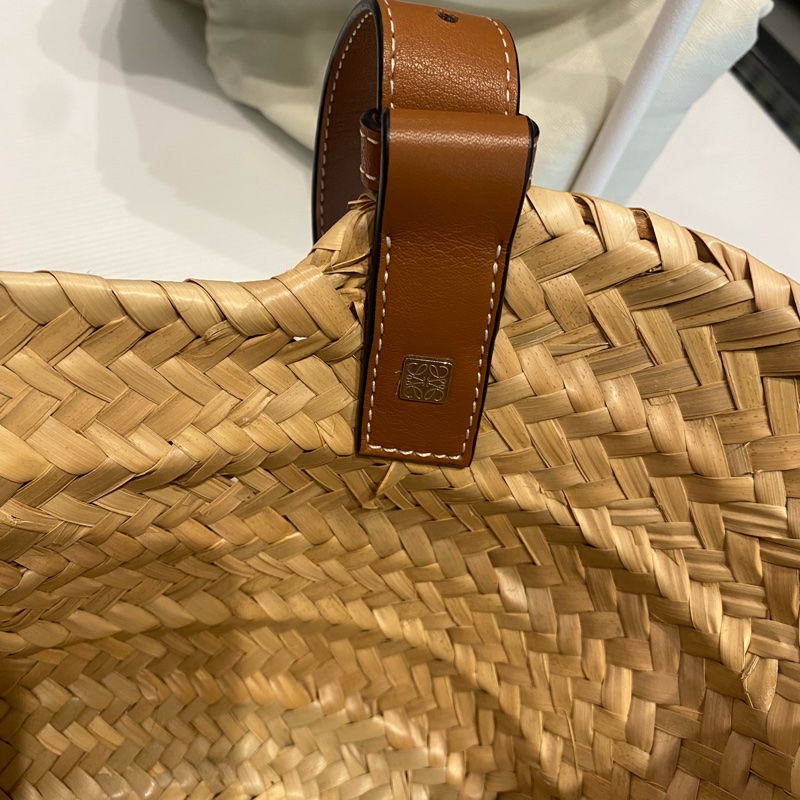 LOEWE Basket Bag小號草編包/小編織籃-7