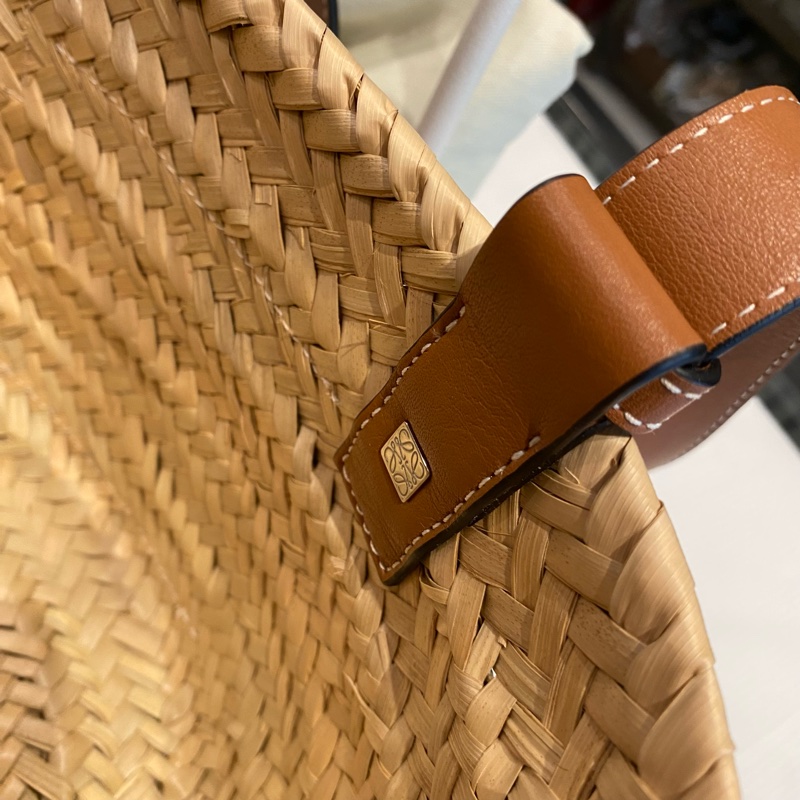 LOEWE Basket Bag小號草編包/小編織籃-8
