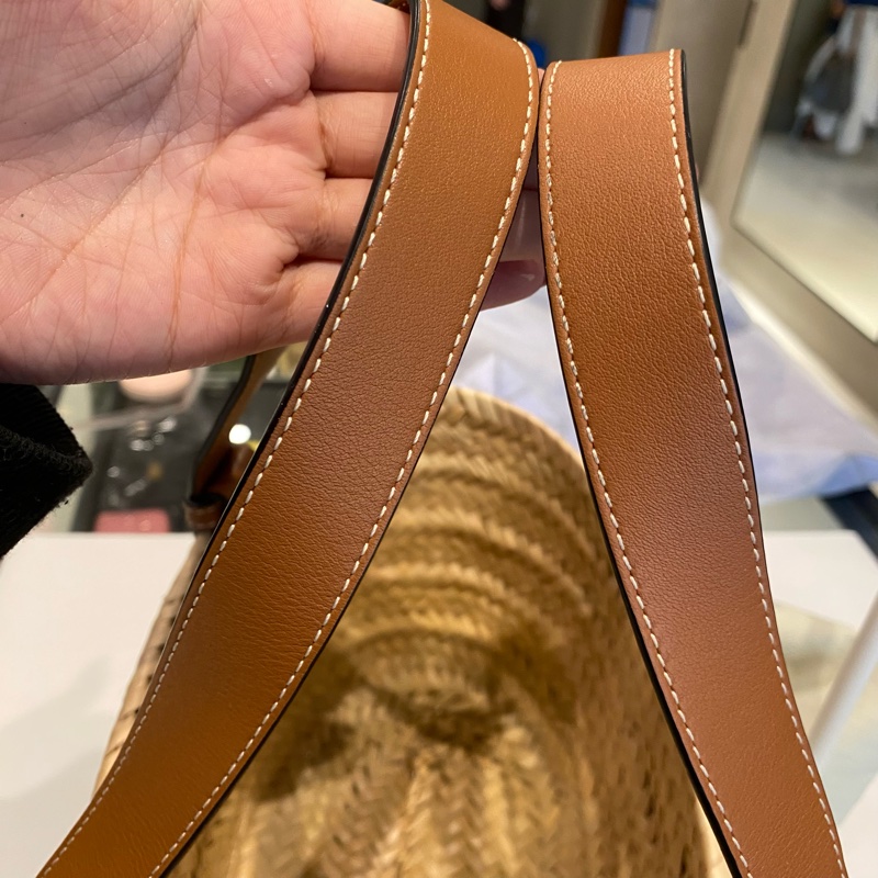 LOEWE Basket Bag小號草編包/小編織籃-9