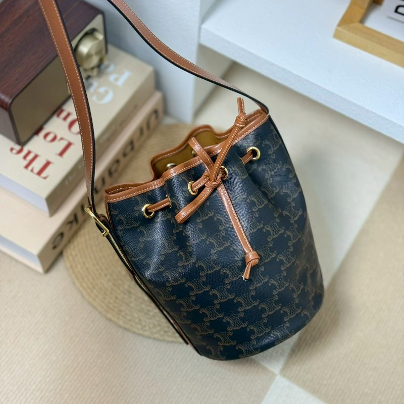 🏷️Celine.Triomphe 抽繩水桶包-2