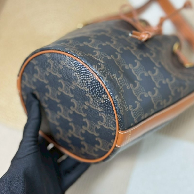 🏷️Celine.Triomphe 抽繩水桶包-6