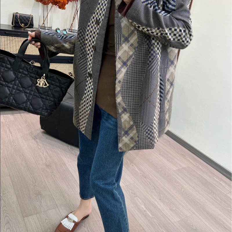 💖Hermes 流蘇 穆勒鞋💖 38號 棕色 ✨不議價✨-11
