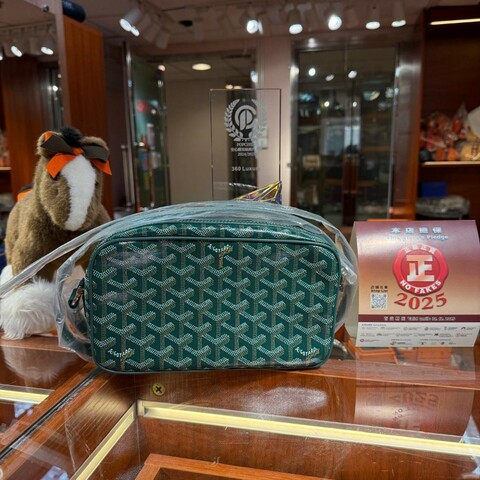 ✨持有香港正品正貨標籤(只做全新)✨ Goyard 綠色相機包