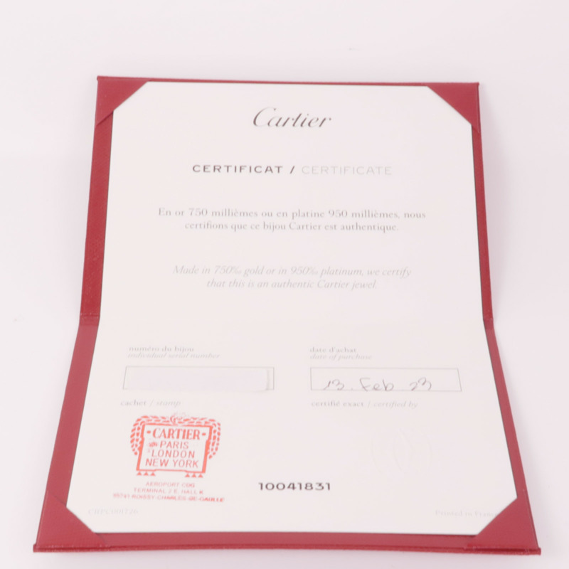 CARTIER 【激減優惠】18K玫瑰金Love Bracelet Full Diamond鑽石手鐲Cartier#17-10