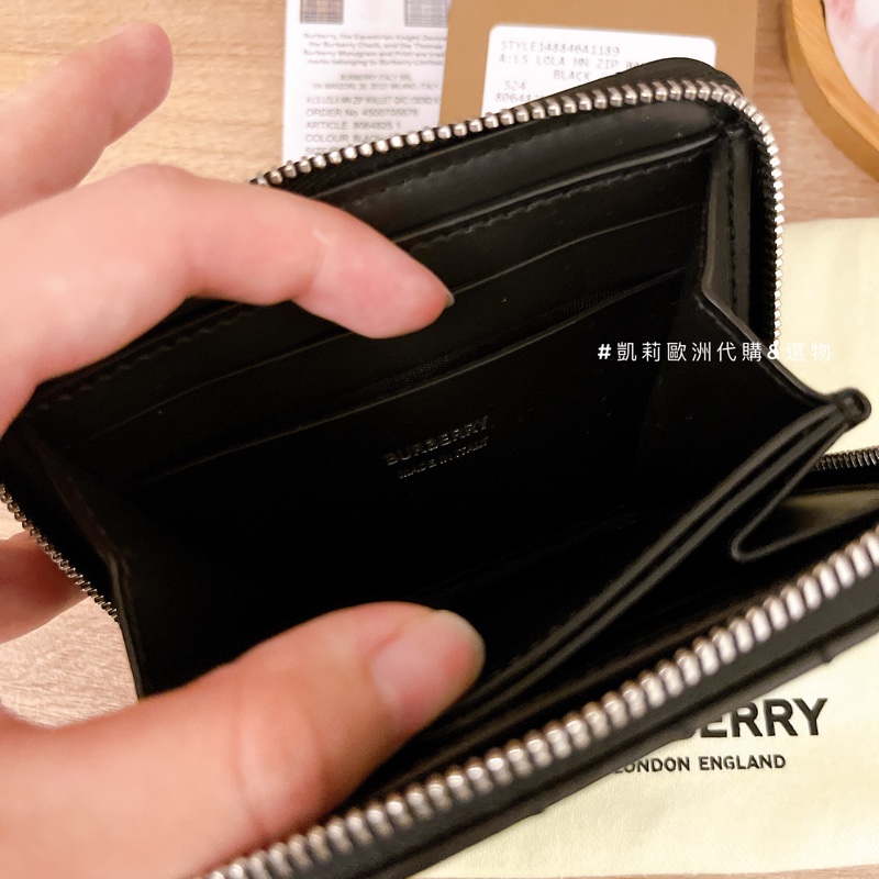 【現貨促銷】Burberry 黑色經典銀釦 /全新未用-2