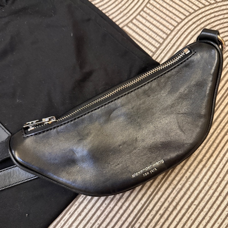 ALEXANDER WANG Mini Attica 黑色迷你腰包-8