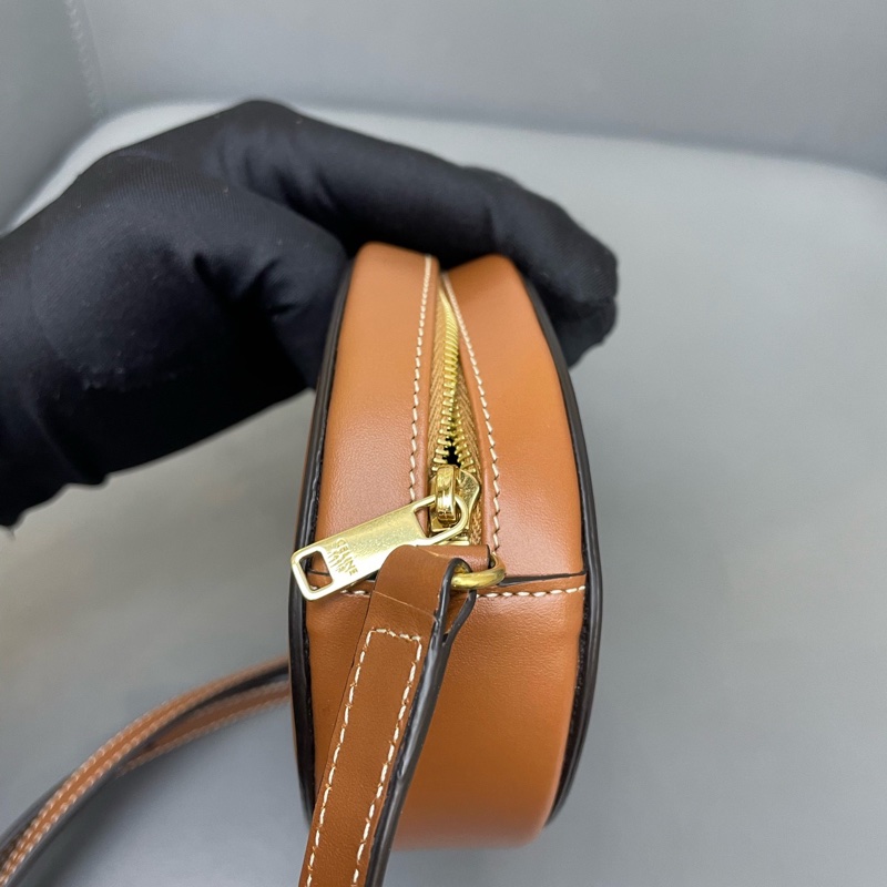 Celine 月餅包 小 焦糖色-10