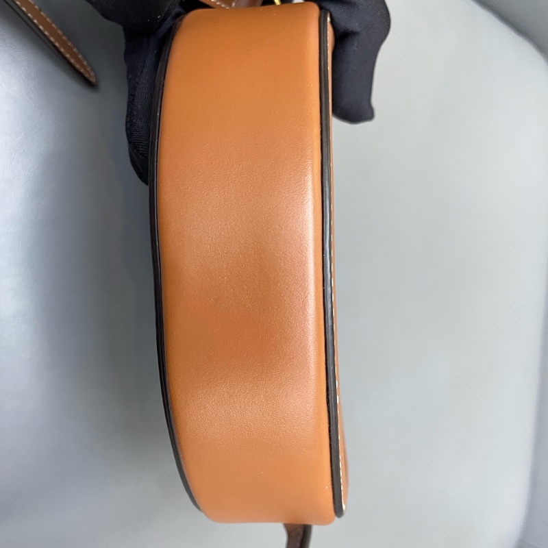 Celine 月餅包 小 焦糖色-12