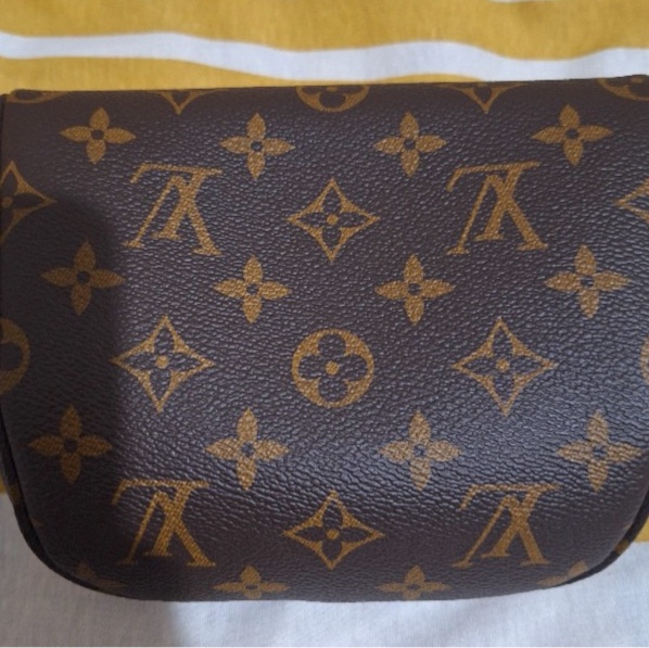 LV bumbag老花小腰包+LV五合一麻將包M44813肩帶&零錢包-9