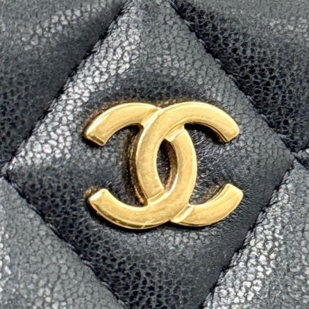 Chanel 9成新💖短夾錢包|黑金配 經典必收 ✦fufu style精品✦ 二手香香包|Vintage入門首選 小資推薦-2