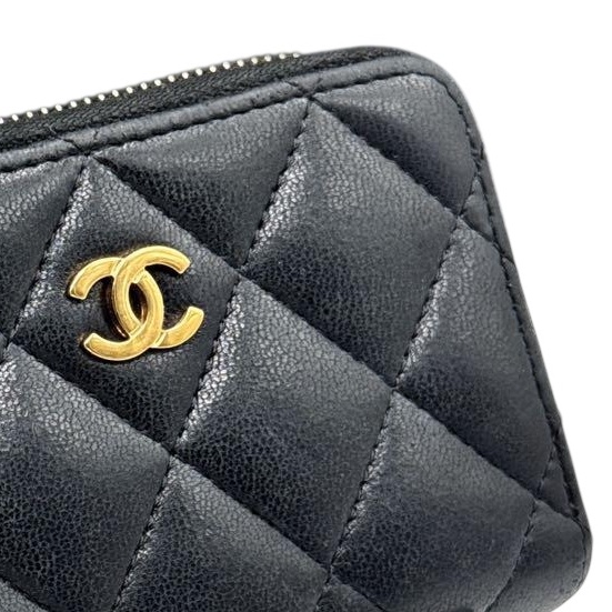 Chanel 9成新💖短夾錢包|黑金配 經典必收 ✦fufu style精品✦ 二手香香包|Vintage入門首選 小資推薦-6