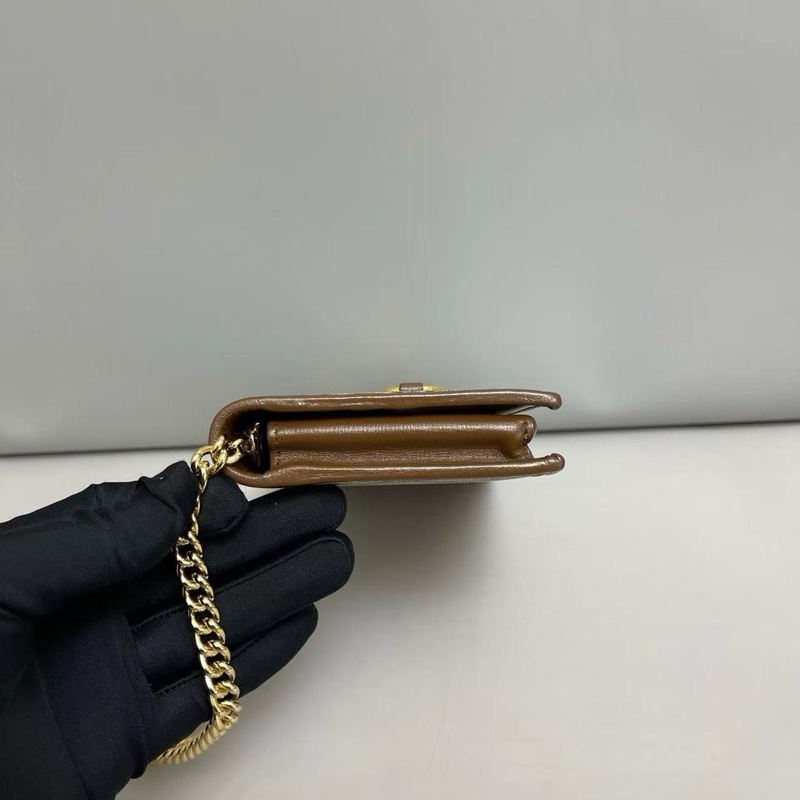 Gucci 1955 馬銜扣WOC鏈條包-10