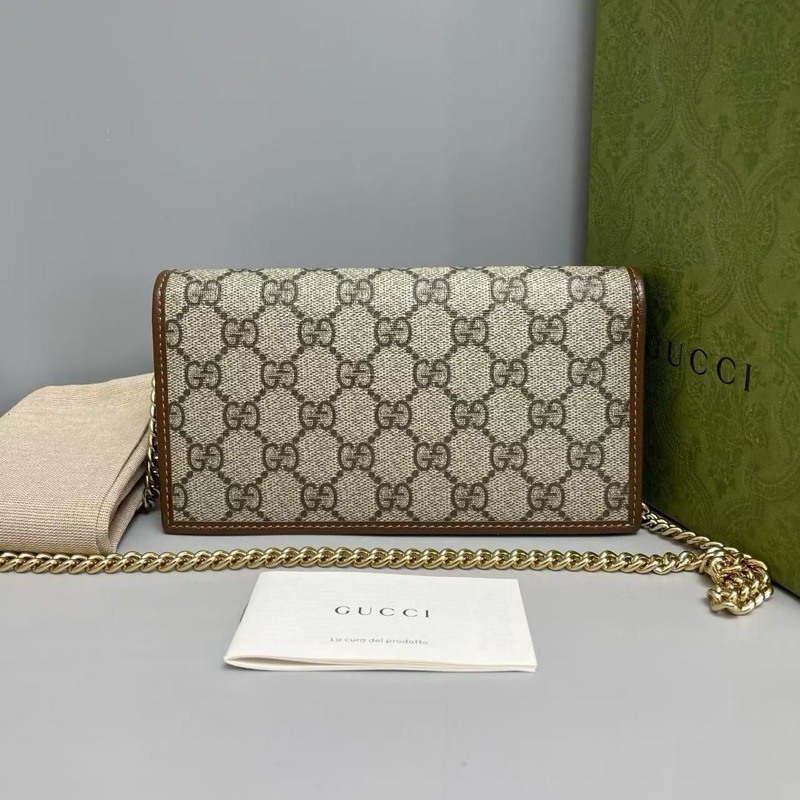 Gucci 1955 馬銜扣WOC鏈條包-1