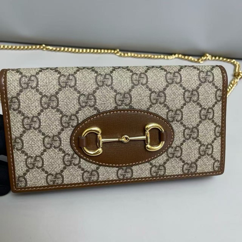 Gucci 1955 馬銜扣WOC鏈條包-3