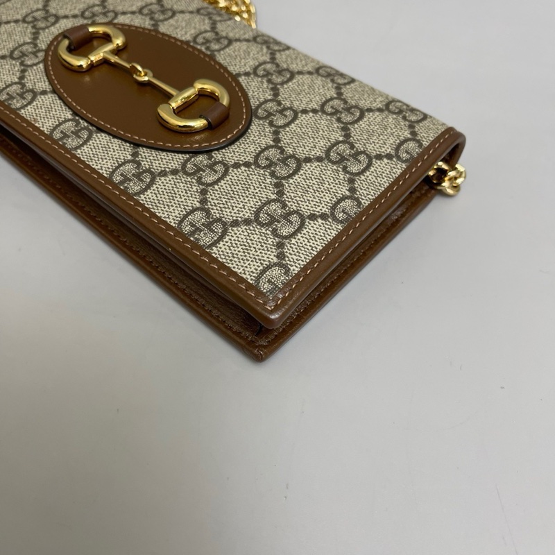 Gucci 1955 馬銜扣WOC鏈條包-4