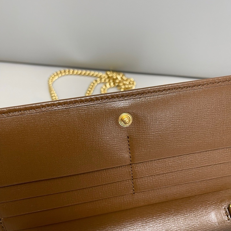 Gucci 1955 馬銜扣WOC鏈條包-9