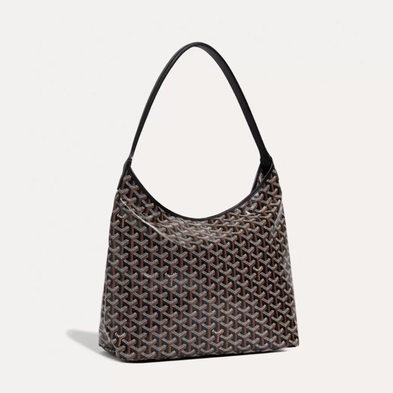 Goyard hobo腋下托特包 🈶購證 #帆布拼牛皮抗壓皮革 #耐操耐用大容量巨好裝-0