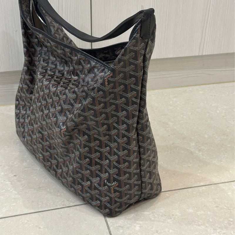 Goyard hobo腋下托特包 🈶購證 #帆布拼牛皮抗壓皮革 #耐操耐用大容量巨好裝-15