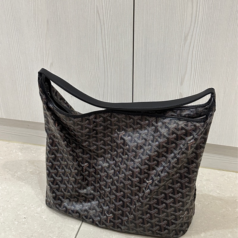Goyard hobo腋下托特包 🈶購證 #帆布拼牛皮抗壓皮革 #耐操耐用大容量巨好裝-19