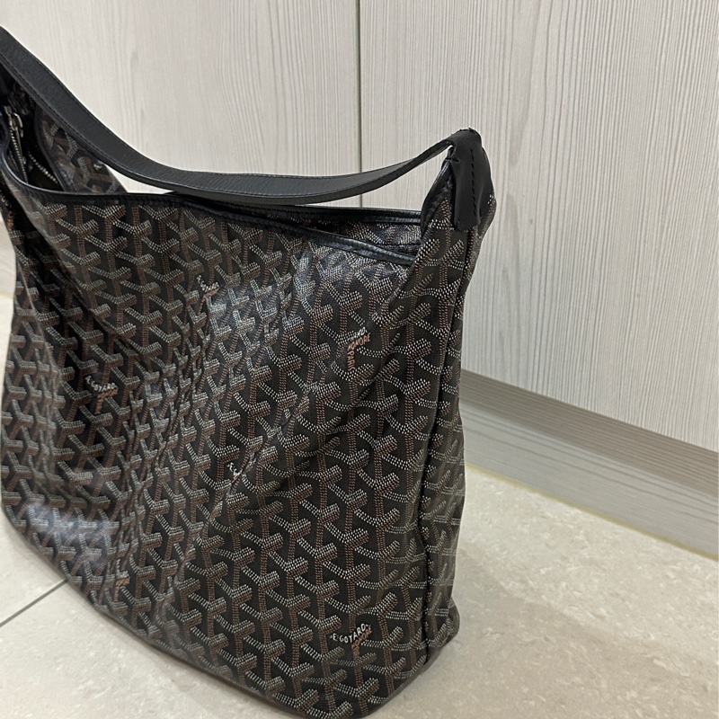 Goyard hobo腋下托特包 🈶購證 #帆布拼牛皮抗壓皮革 #耐操耐用大容量巨好裝-21