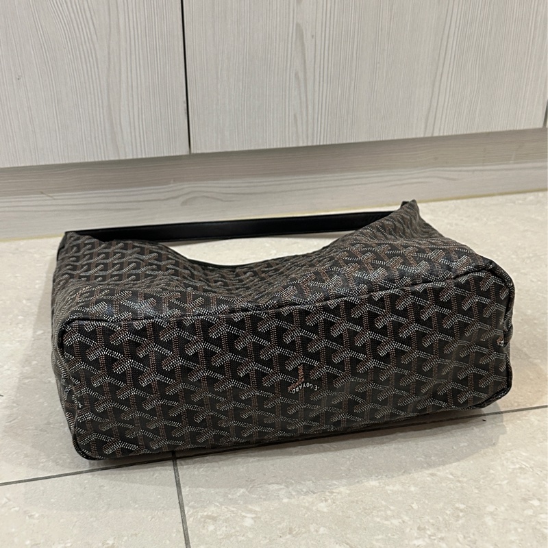 Goyard hobo腋下托特包 🈶購證 #帆布拼牛皮抗壓皮革 #耐操耐用大容量巨好裝-22