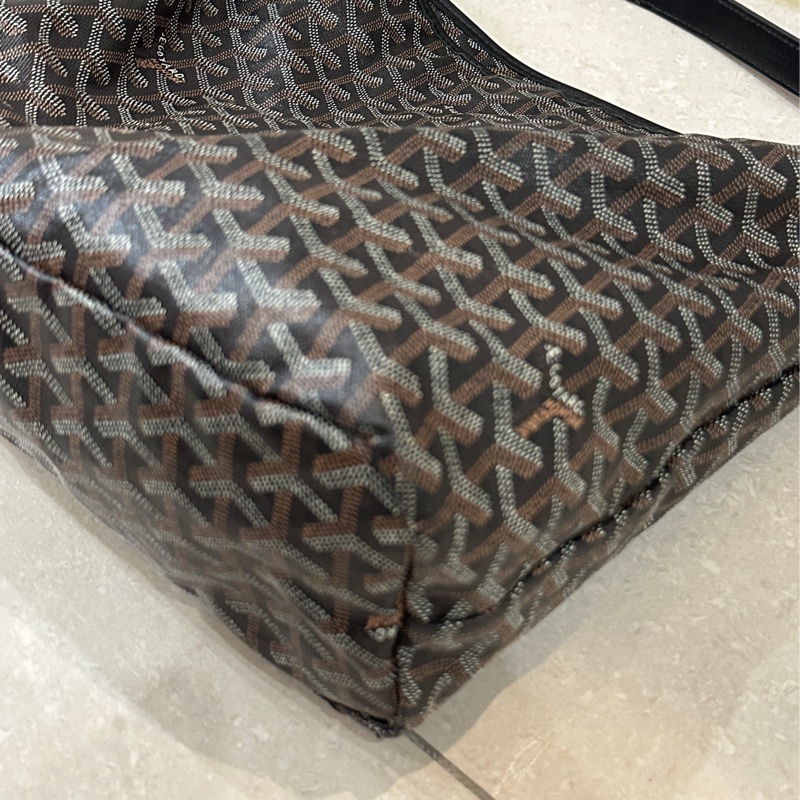 Goyard hobo腋下托特包 🈶購證 #帆布拼牛皮抗壓皮革 #耐操耐用大容量巨好裝-24