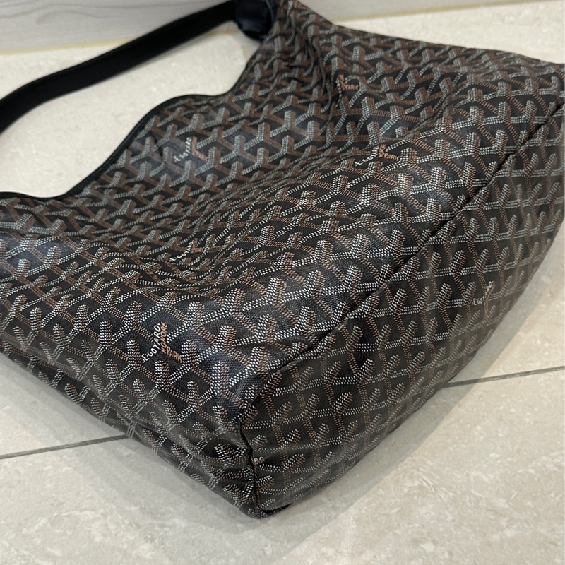 Goyard hobo腋下托特包 🈶購證 #帆布拼牛皮抗壓皮革 #耐操耐用大容量巨好裝-25