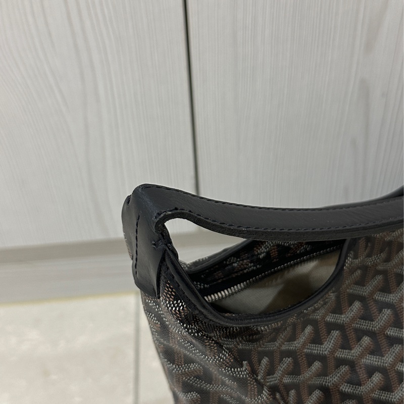 Goyard hobo腋下托特包 🈶購證 #帆布拼牛皮抗壓皮革 #耐操耐用大容量巨好裝-27