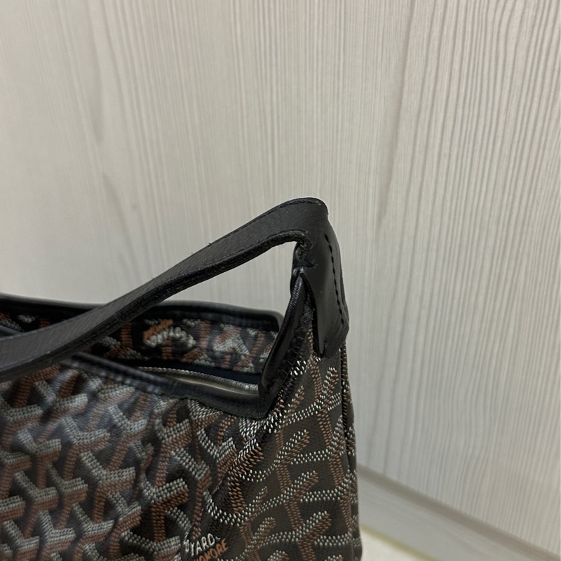 Goyard hobo腋下托特包 🈶購證 #帆布拼牛皮抗壓皮革 #耐操耐用大容量巨好裝-29