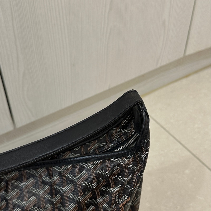 Goyard hobo腋下托特包 🈶購證 #帆布拼牛皮抗壓皮革 #耐操耐用大容量巨好裝-31