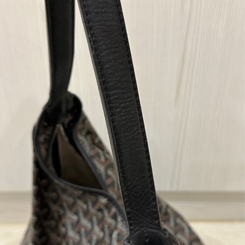 Goyard hobo腋下托特包 🈶購證 #帆布拼牛皮抗壓皮革 #耐操耐用大容量巨好裝-40