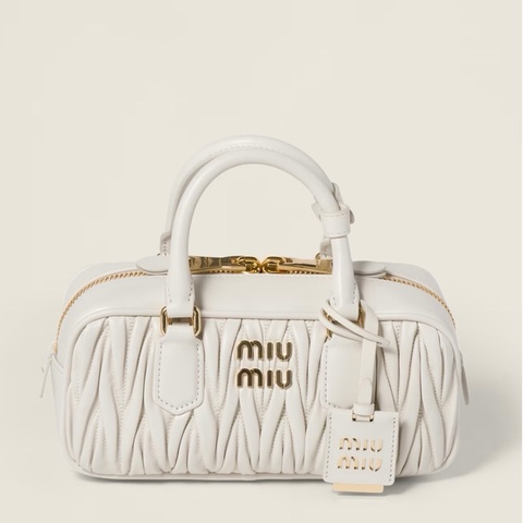 Miu miu Arcadie matelassé 納帕皮革手袋