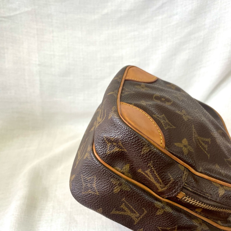 LV 老花雙層相機包 斜挎包-10