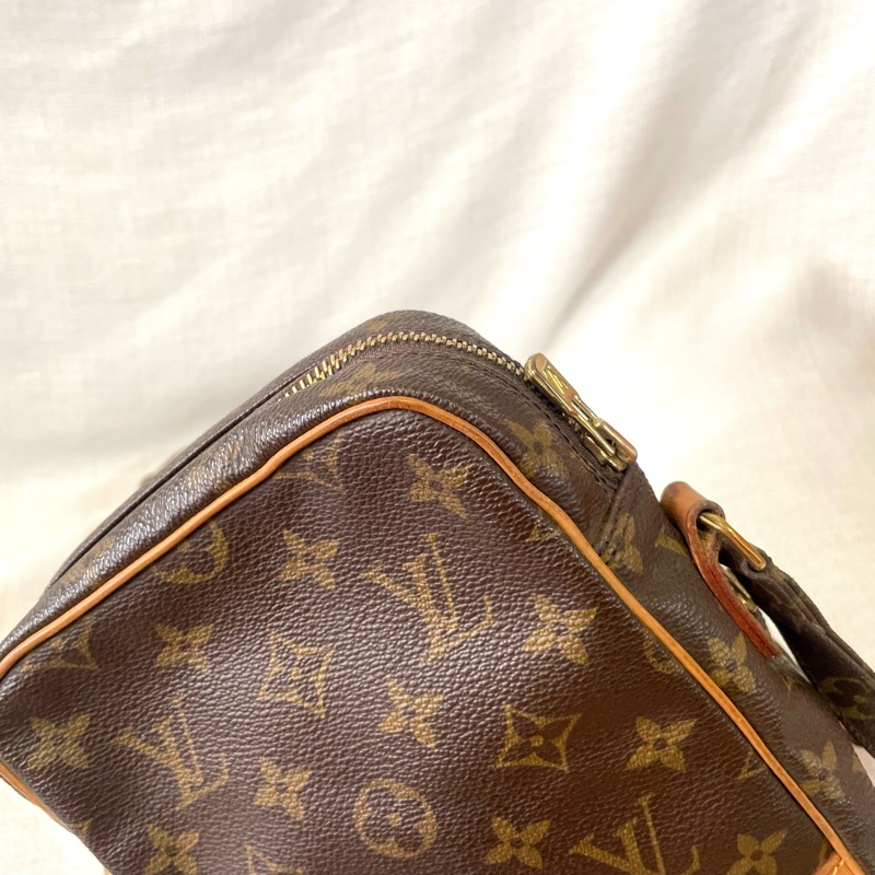 LV 老花雙層相機包 斜挎包-14