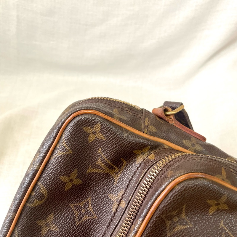 LV 老花雙層相機包 斜挎包-16