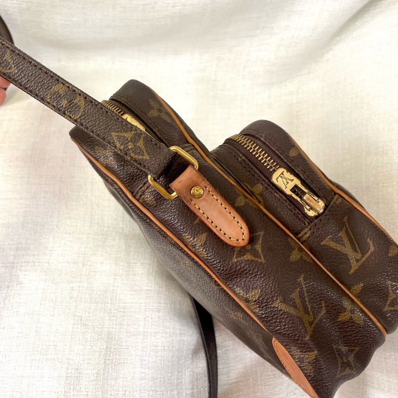 LV 老花雙層相機包 斜挎包-20