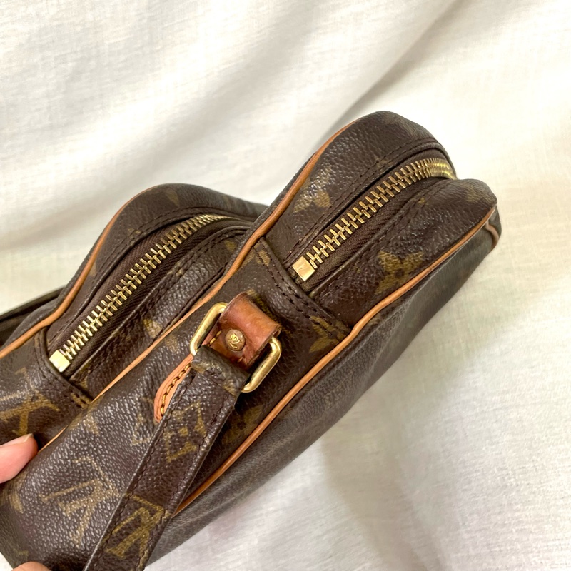 LV 老花雙層相機包 斜挎包-30