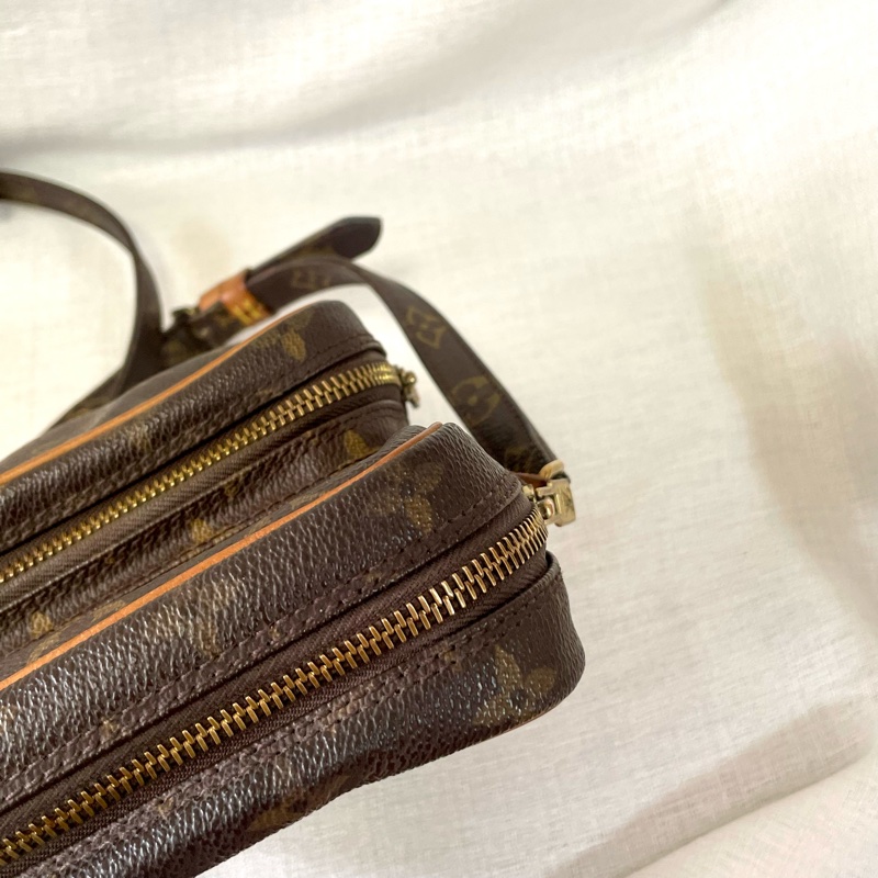 LV 老花雙層相機包 斜挎包-32